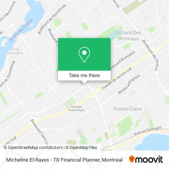 Micheline El-Rayes - TD Financial Planner map