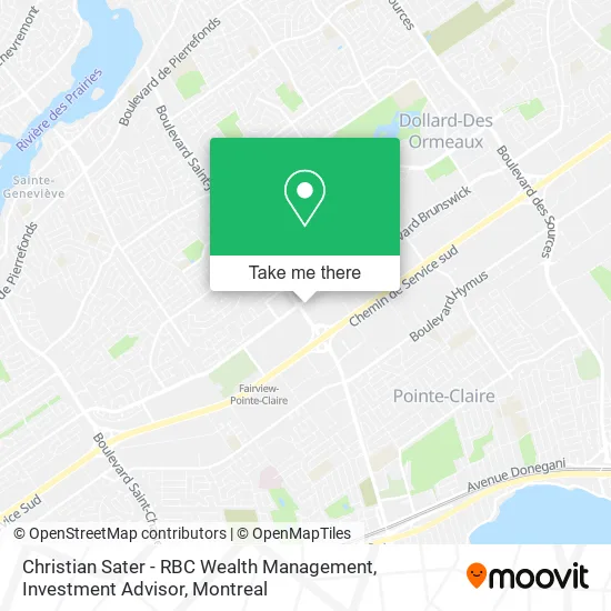 Christian Sater - RBC Wealth Management, Investment Advisor map