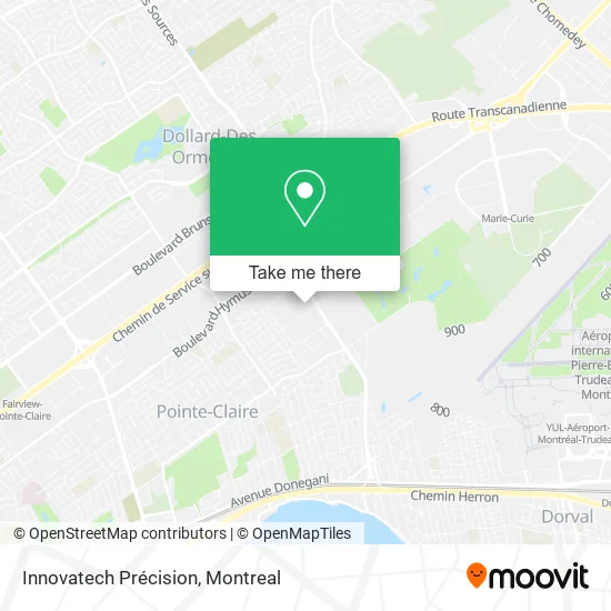 Innovatech Précision map