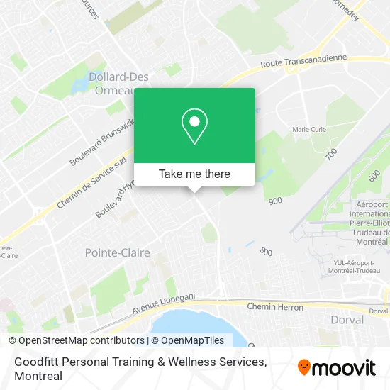 Goodfitt Personal Training & Wellness Services map