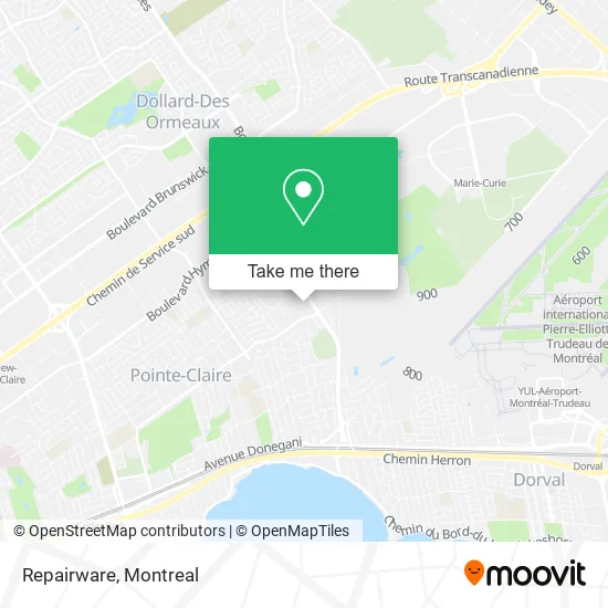 Repairware map