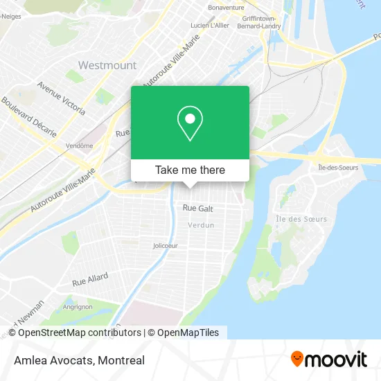 Amlea Avocats map