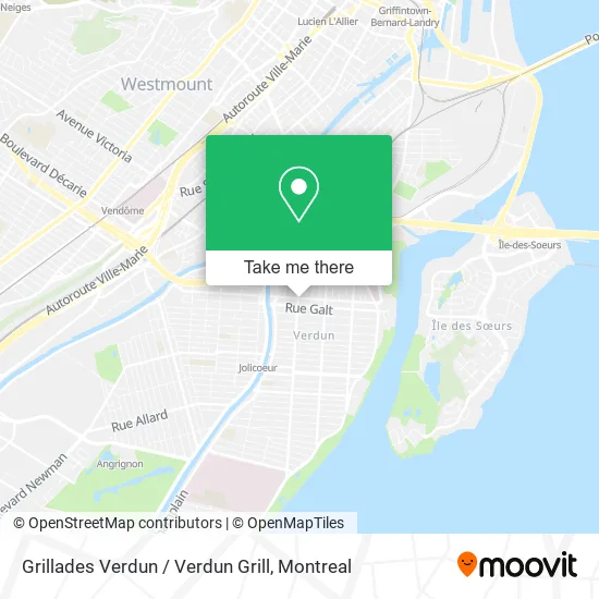 Grillades Verdun / Verdun Grill map