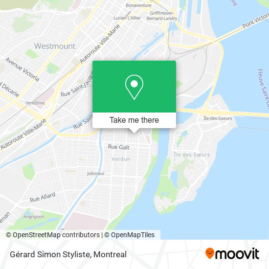 Gérard Simon Styliste map