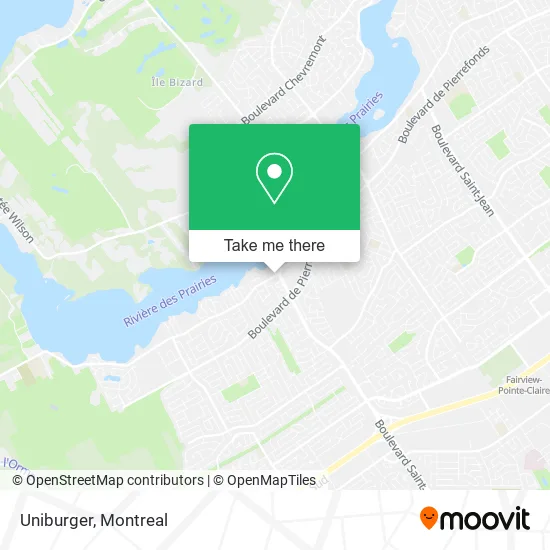 Uniburger map