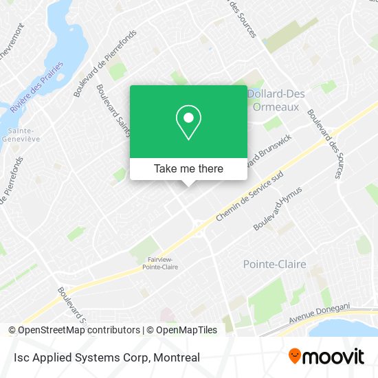 Isc Applied Systems Corp map