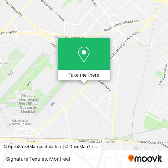 Signature Textiles map