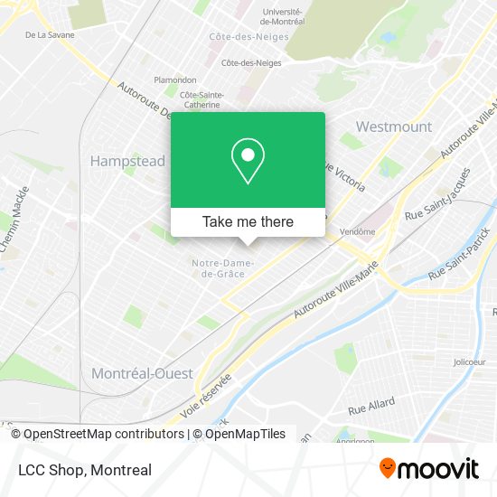 LCC Shop map