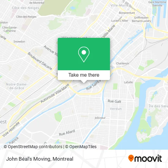 John Béal's Moving map