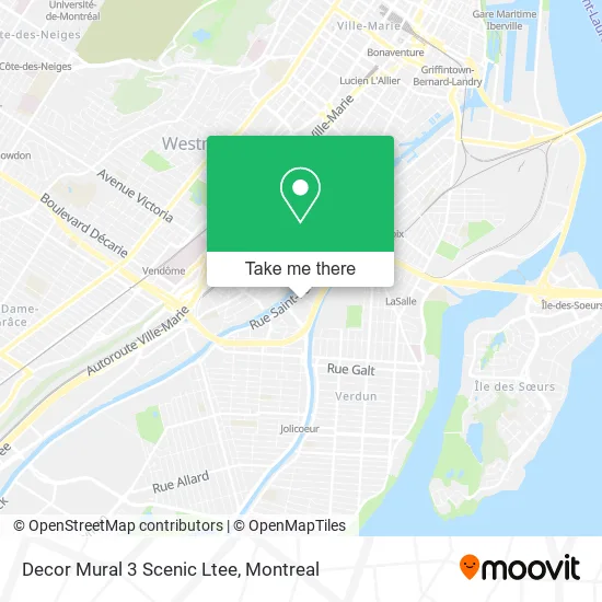 Decor Mural 3 Scenic Ltee map