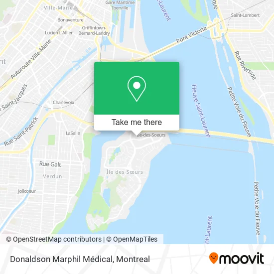 Donaldson Marphil Médical map