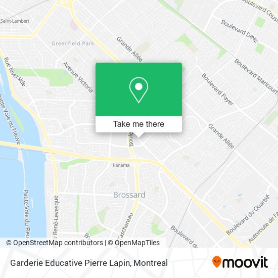 Garderie Educative Pierre Lapin map