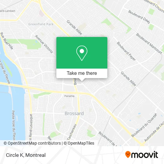 Circle K map