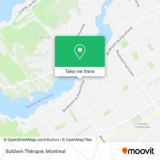 Baldwin Thérapie map