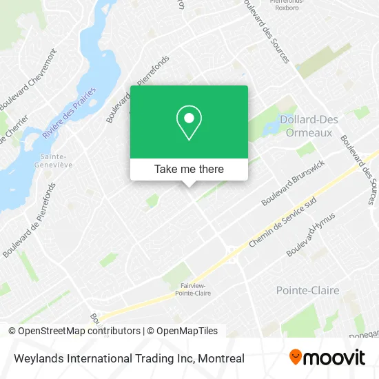 Weylands International Trading Inc map