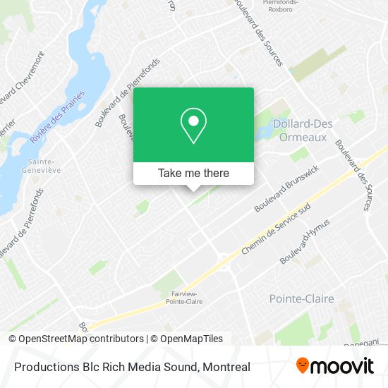 Productions Blc Rich Media Sound map