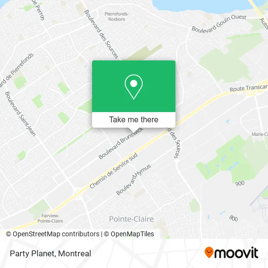 Party Planet map