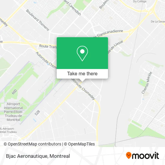 Bjac Aeronautique map