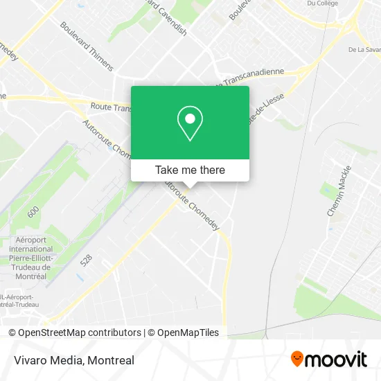 Vivaro Media map