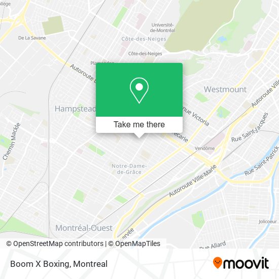 Boom X Boxing map