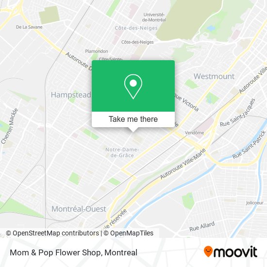 Mom & Pop Flower Shop map