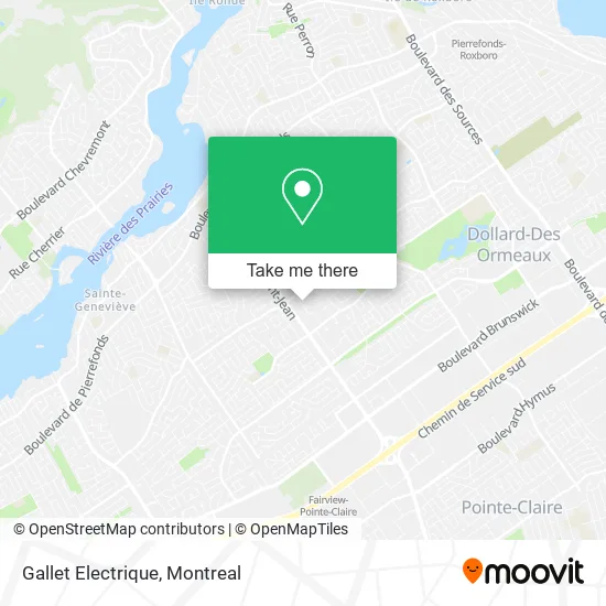 Gallet Electrique map