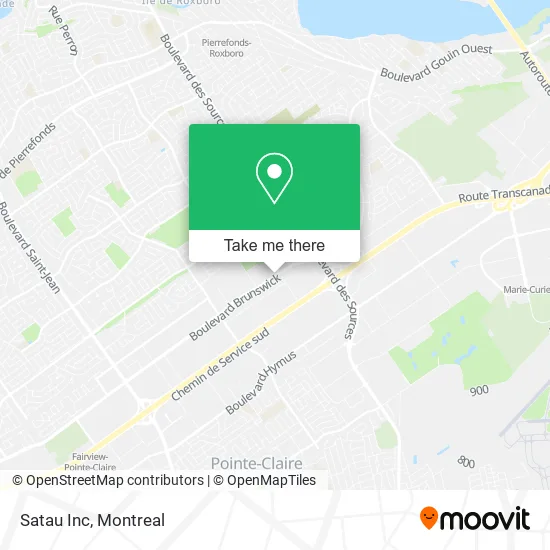Satau Inc map
