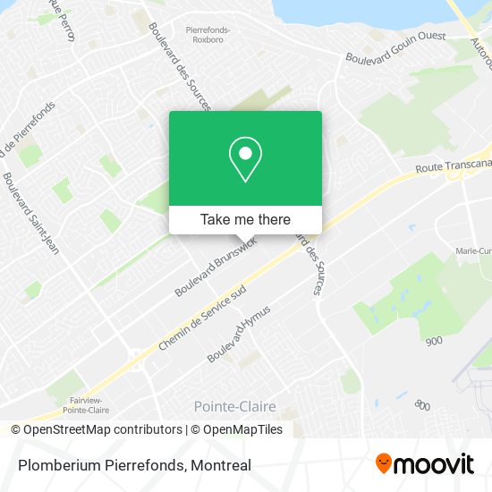 Plomberium Pierrefonds map