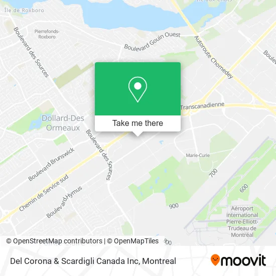 Del Corona & Scardigli Canada Inc map
