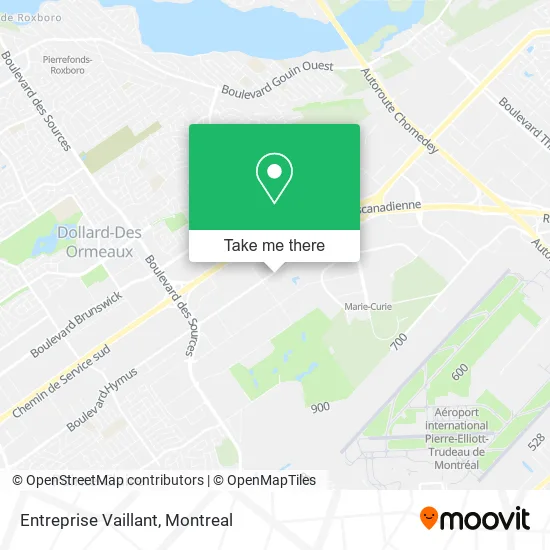 Entreprise Vaillant map