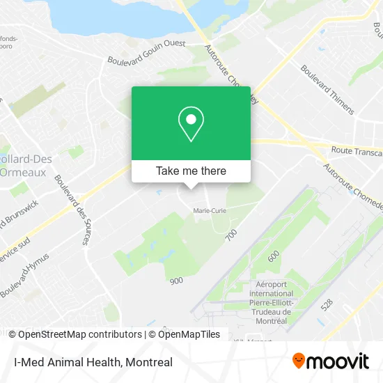 I-Med Animal Health map