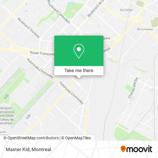 Master Kid map