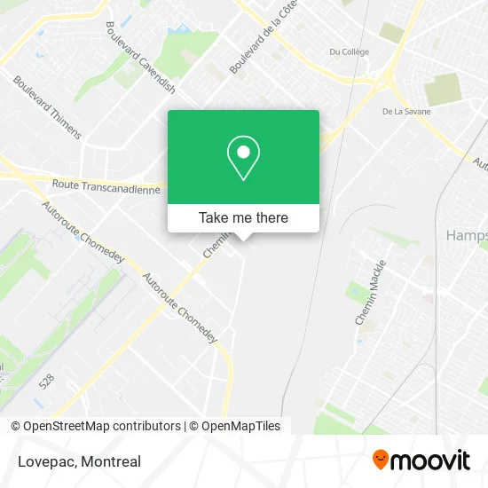 Lovepac map
