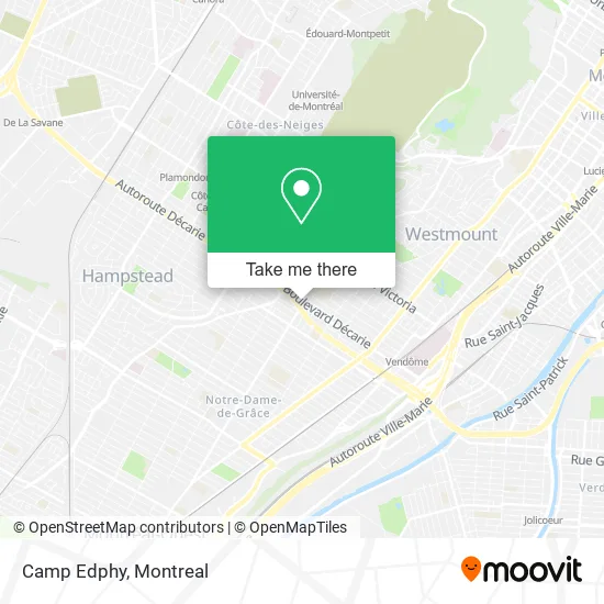 Camp Edphy map