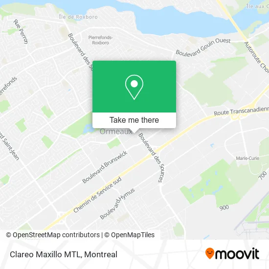 Clareo Maxillo MTL map