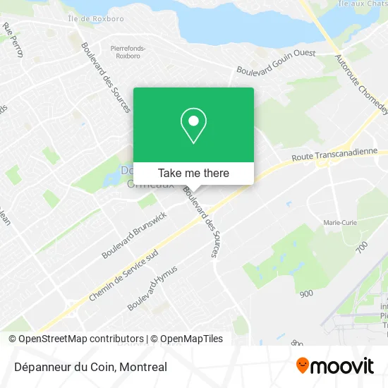 Dépanneur du Coin map