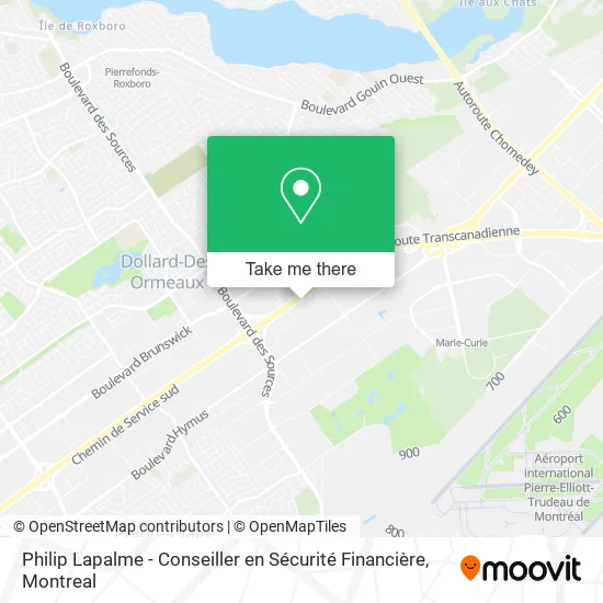 Philip Lapalme - Conseiller en Sécurité Financière map