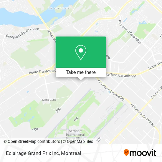 Eclairage Grand Prix Inc map