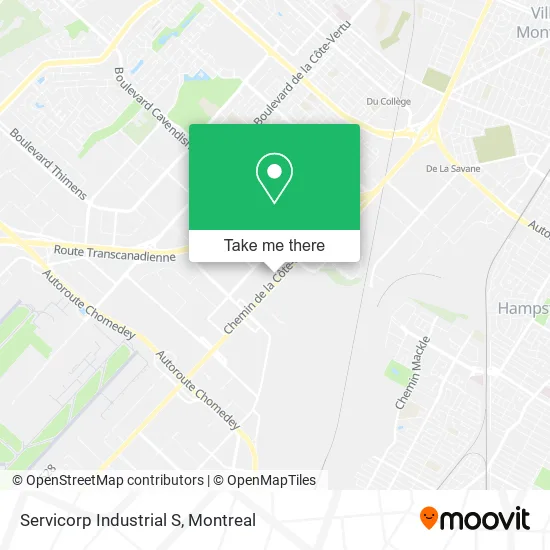 Servicorp Industrial S map
