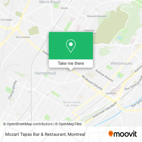 Mozart Tapas Bar & Restaurant map
