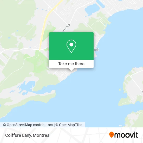 Coiffure Lany map