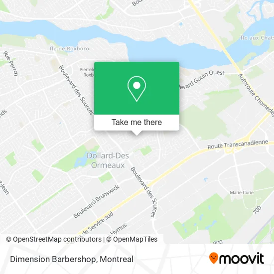 Dimension Barbershop map