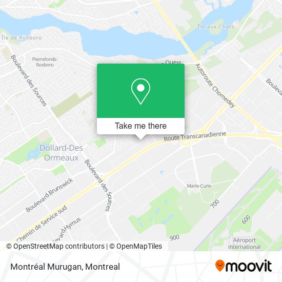 Montréal Murugan map