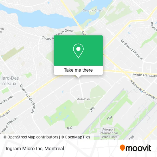 Ingram Micro Inc map