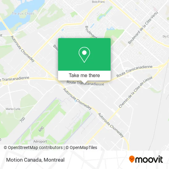 Motion Canada map