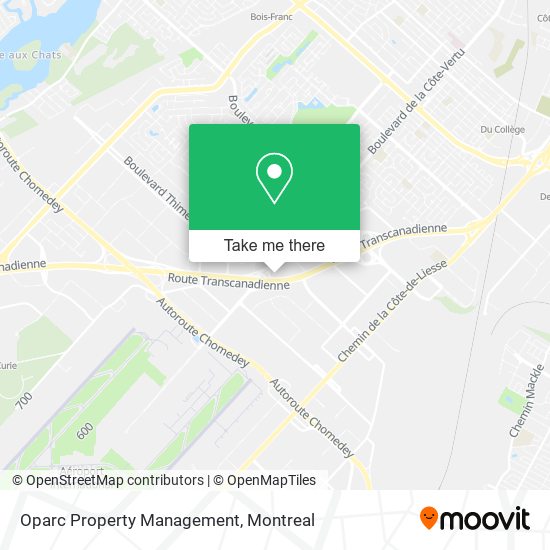 Oparc Property Management map