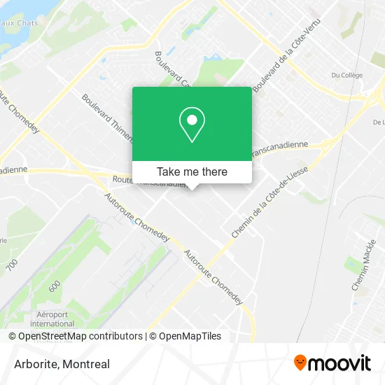 Arborite map