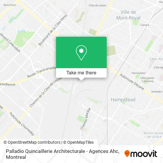 Palladio Quincaillerie Architecturale - Agences Ahc map