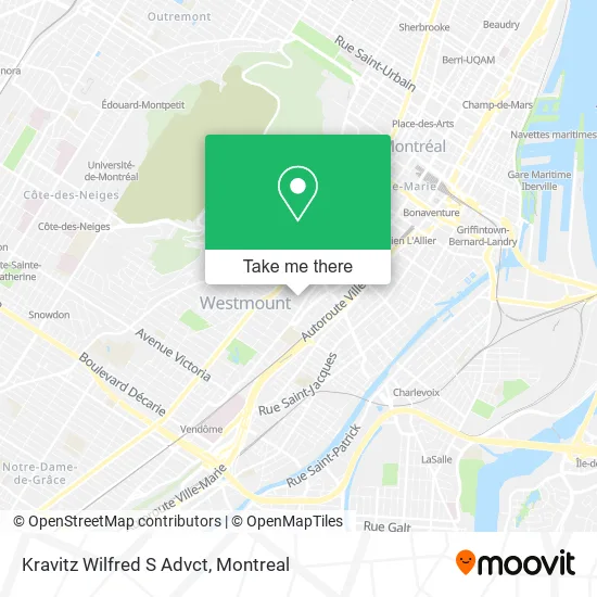 Kravitz Wilfred S Advct map