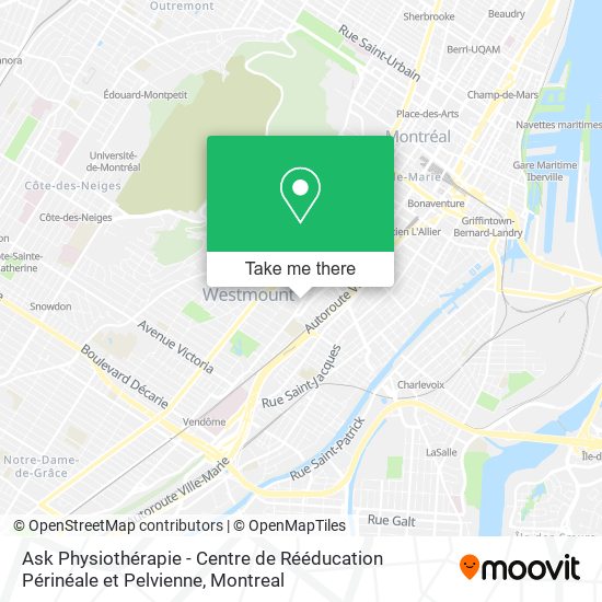 Ask Physiothérapie - Centre de Rééducation Périnéale et Pelvienne map